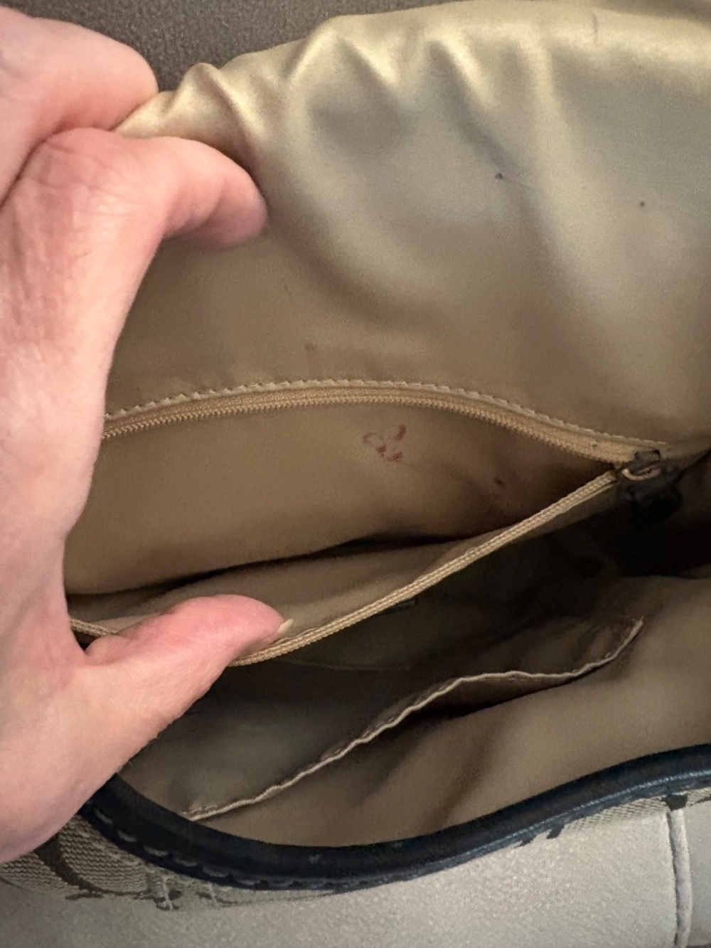 COACH BLEEKER SIGNATURE CANVAS LEATHER FLAP SHOULDER BAG - Picture 15 of 16